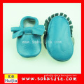 China manufacturer in ningbo 2015 wholesale famous suede leather soft sole rubber baby shoes for boy